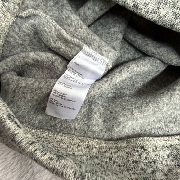 Eddie Bauer Men’s Radiator Fleece Snap Mock Pullover Outdoor Gray Heather Medium - Picture 4 of 8